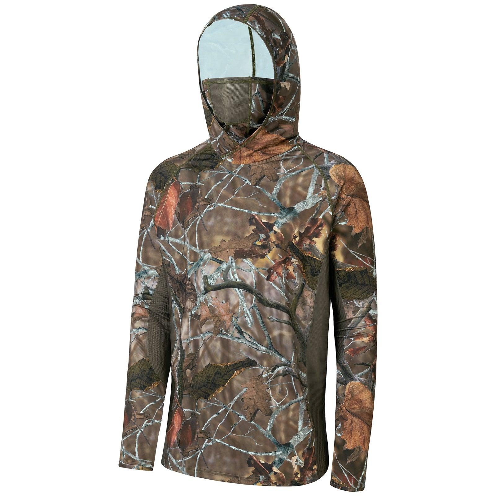 Outdoor Men 3D Leaf Camo Print - огляд і ціна Fishing Mask Sun Protection