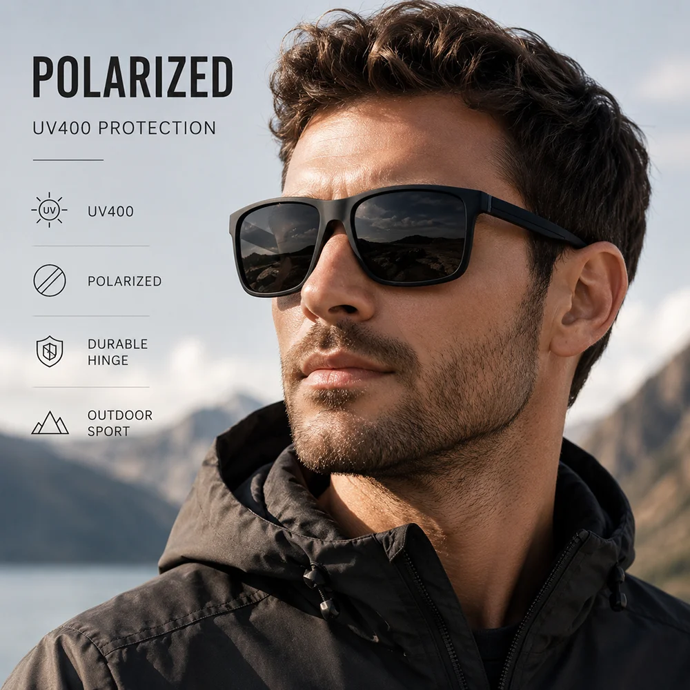 New Men Polarized Sunglasses W - огляд і ціна Fishing Sunglasses Polarized
