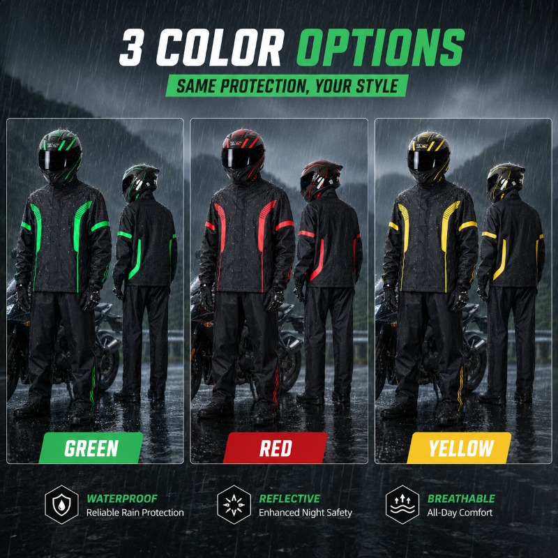 Motorcycle Rain Suit Waterproo - огляд і ціна Fishing Rain Suit